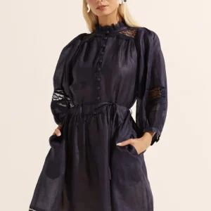Salute dress  -  Indigo